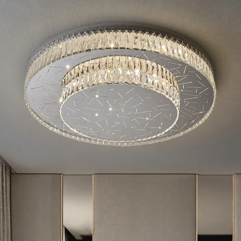 Modern Round Led Chandelier For Living Room Hall Bedroom Hotel Stainless Steel Ceiling Lamp With Remote Control Luxury Lighting
Modern Round Led Chandelier For Living Room Hall Bedroom Hotel Stainless Steel Ceiling Lamp With Remote Control Luxury Lighting