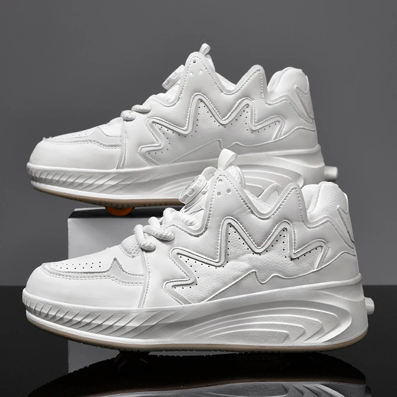 Детские модные универсальные четырехколесные игрушечные туфли унисекс для подростков, новые повседневные съемные туфли двойного назначения
Детские модные универсальные четырехколесные игрушечные туфли унисекс для подростков, новые повседневные съемные туфли двойного назначения