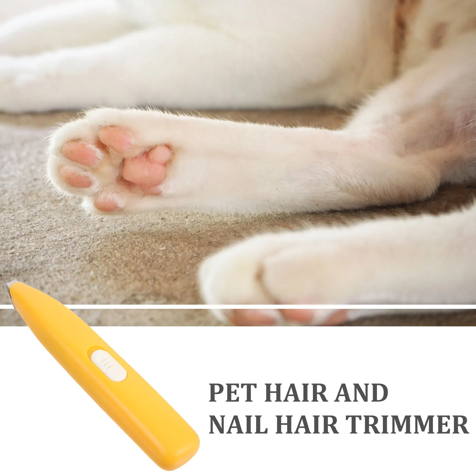 Pet Hair Trimmer For Dogs Cats Electric Grooming Clipper Lightweight Quiet Paw Ear Hair Trimming Tool Dog Clippers
Pet Hair Trimmer For Dogs Cats Electric Grooming Clipper Lightweight Quiet Paw Ear Hair Trimming Tool Dog Clippers