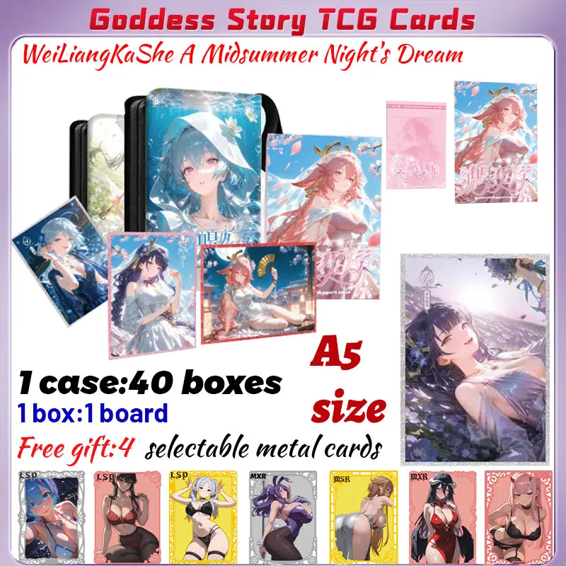 2025 WeiLiangKaShe A Midsummer Night's Dream A5 Доски Waifu Акрил Borad Аниме Редкая коллекция для хобби ACG Girls
2025 WeiLiangKaShe A Midsummer Night's Dream A5 Доски Waifu Акрил Borad Аниме Редкая коллекция для хобби ACG Girls