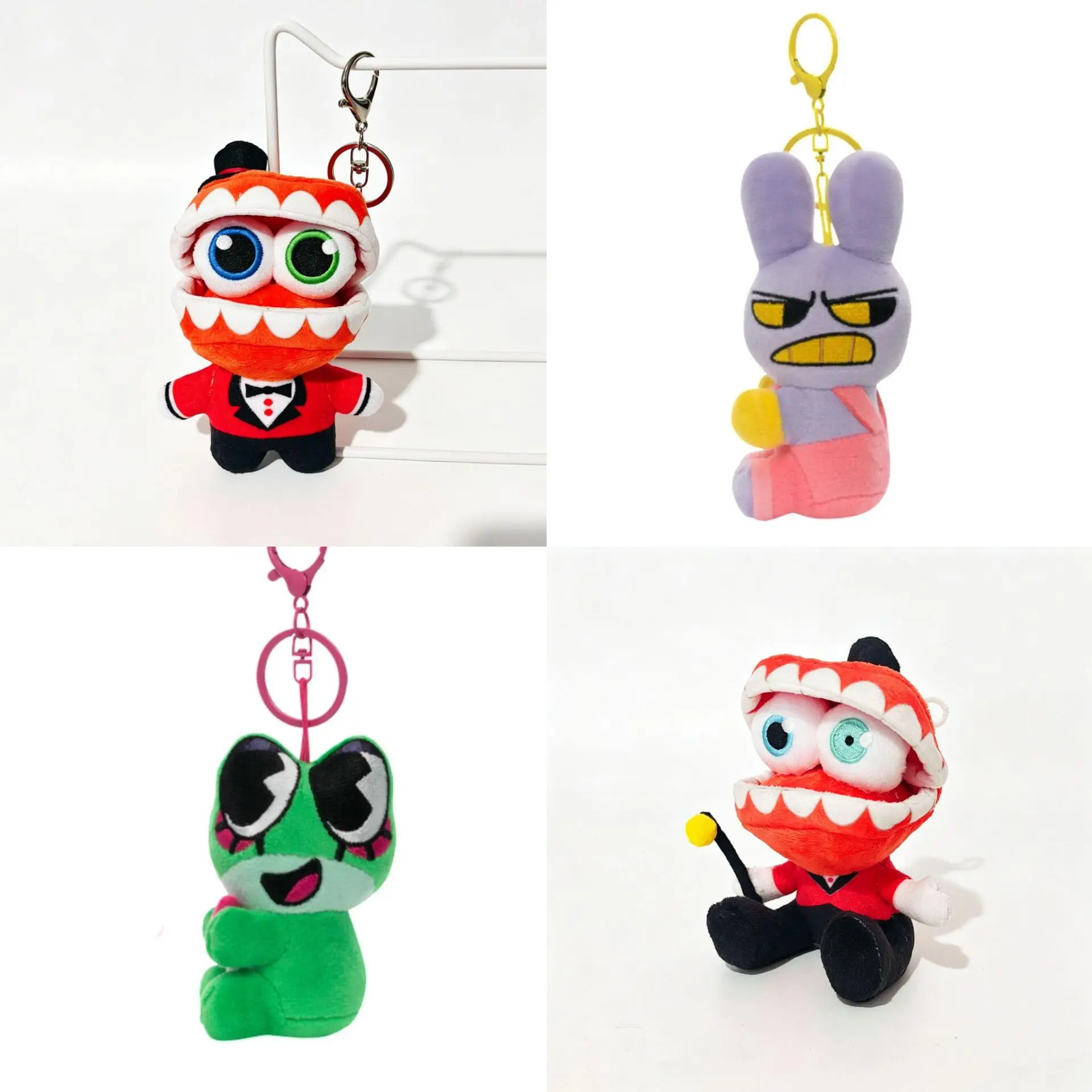 New 15cm Jax Caine Rbbit Dolls Keychain The Amazing Digital Circus Anime Surrounding Plush Toys Best Festival Gift for Childrens
New 15cm Jax Caine Rbbit Dolls Keychain The Amazing Digital Circus Anime Surrounding Plush Toys Best Festival Gift for Childrens
