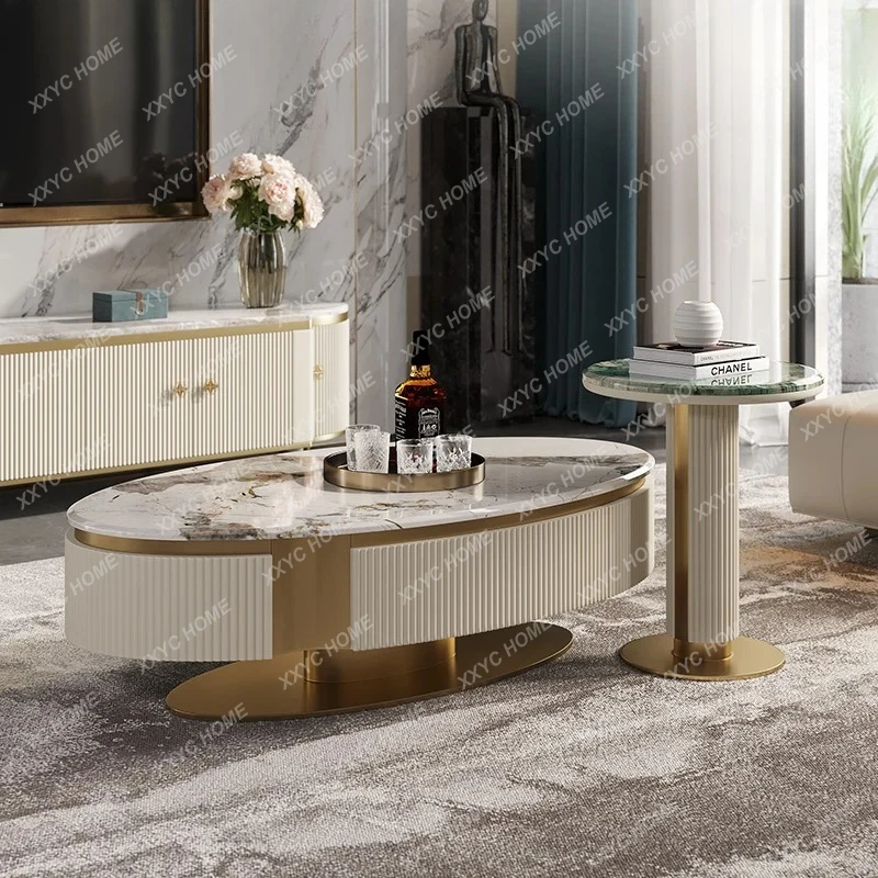 LLight luxury coffee table post-modern model room living room custom furniture high-end
LLight luxury coffee table post-modern model room living room custom furniture high-end