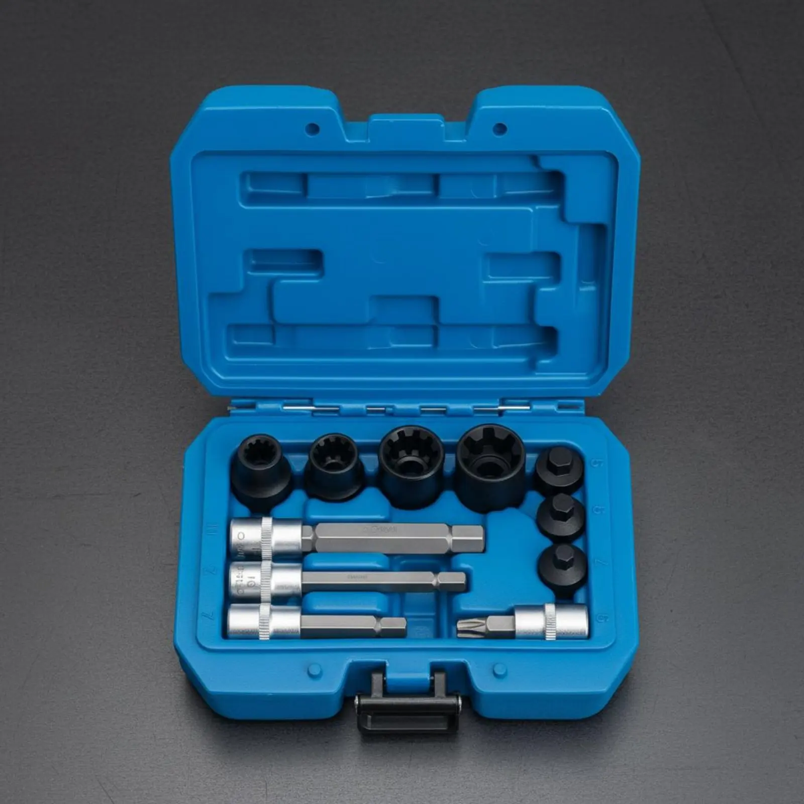 17 Pieces Hex Groove Socket Set Marked Sizes Brake Pad Screw Remover Brake Caliper Tool Set High Precision Fit for Garage
17 Pieces Hex Groove Socket Set Marked Sizes Brake Pad Screw Remover Brake Caliper Tool Set High Precision Fit for Garage