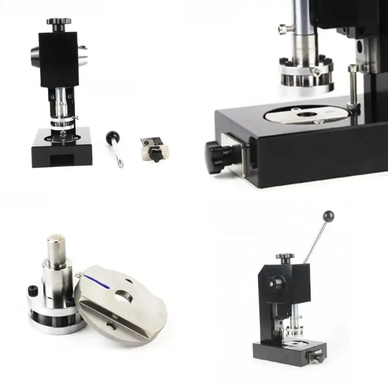Manual Coin Battery Punching Machine Button Cell Disc Cutter for Lab Research
Manual Coin Battery Punching Machine Button Cell Disc Cutter for Lab Research