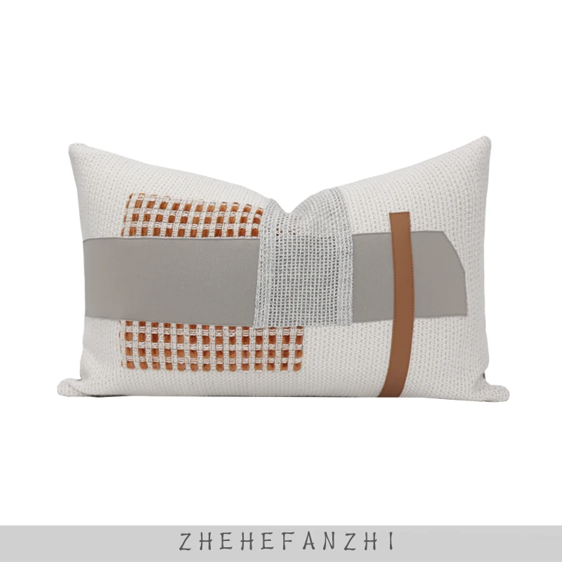 Modern Luxury Orange Pillow Zhehefan Sofa Living Room Couch Cuion Barest Bed Head Pillow Patchwork Long Pillow
Modern Luxury Orange Pillow Zhehefan Sofa Living Room Couch Cuion Barest Bed Head Pillow Patchwork Long Pillow