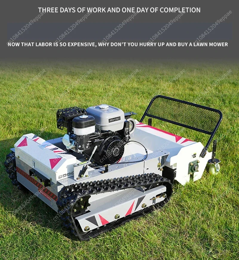 Famous brand 16HP Gasoline Engine Lawn mower Remote control track all terrain mountain photovoltaic power station Grass weeder
Famous brand 16HP Gasoline Engine Lawn mower Remote control track all terrain mountain photovoltaic power station Grass weeder