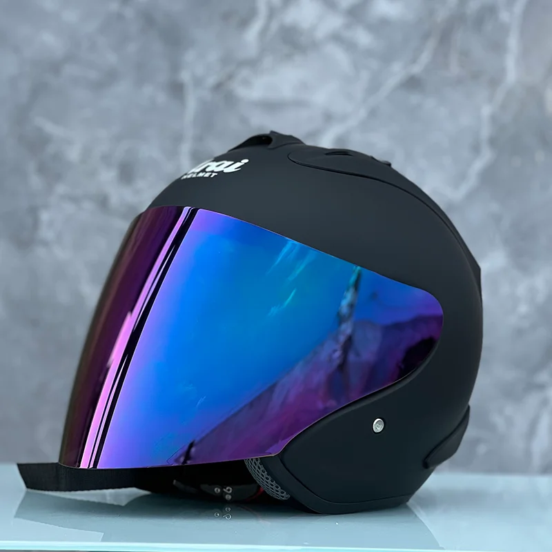 2024 SZ-Ram4 Dumb Black Half Helmet Women and Men Motorcycle Helmet Mountain Road Summer Season Half Helmet Casco Casque
2024 SZ-Ram4 Dumb Black Half Helmet Women and Men Motorcycle Helmet Mountain Road Summer Season Half Helmet Casco Casque