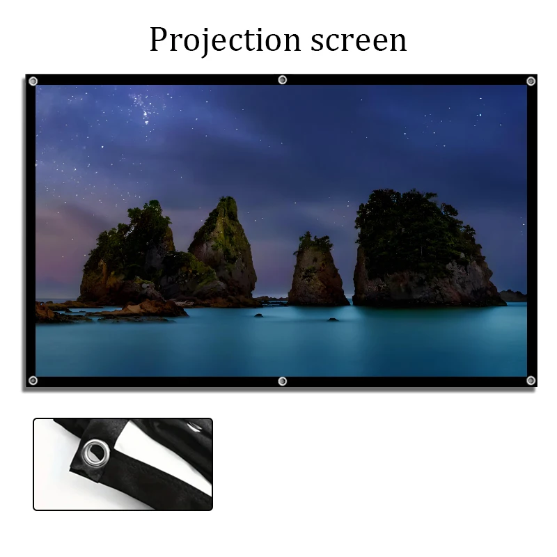 Белый мягкий экран высокой плотности 72 дюйма 16:9. Поддерживает проекцию высокой четкости 4K.
Белый мягкий экран высокой плотности 72 дюйма 16:9. Поддерживает проекцию высокой четкости 4K.