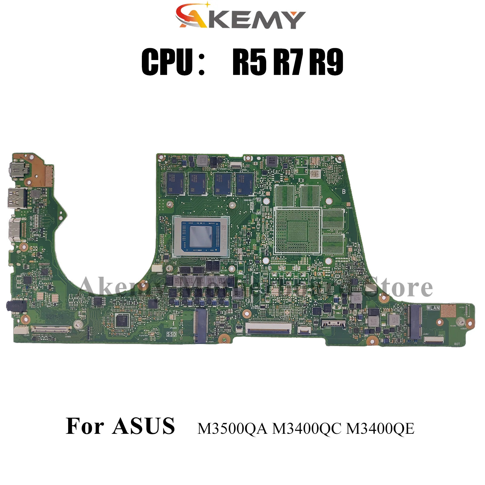 M3500QA Laptop Motherboard For ASUS VivoBook M3400Q M3400QC M7400Q M3500Q D3500Q M3401Q M7600Q M3400QE Mainboard W/ R5 R7 R9 CPU
M3500QA Laptop Motherboard For ASUS VivoBook M3400Q M3400QC M7400Q M3500Q D3500Q M3401Q M7600Q M3400QE Mainboard W/ R5 R7 R9 CPU