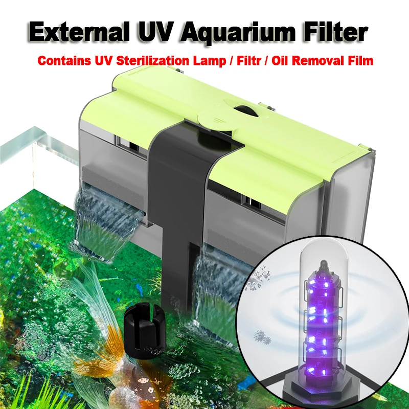 Fish Tank UV Filter Fish Tank Filter Aquarium Built-in UV 3-in-1 Filter Oxygen Filter Pump Aquarium Silent Water Filter Pump
Fish Tank UV Filter Fish Tank Filter Aquarium Built-in UV 3-in-1 Filter Oxygen Filter Pump Aquarium Silent Water Filter Pump