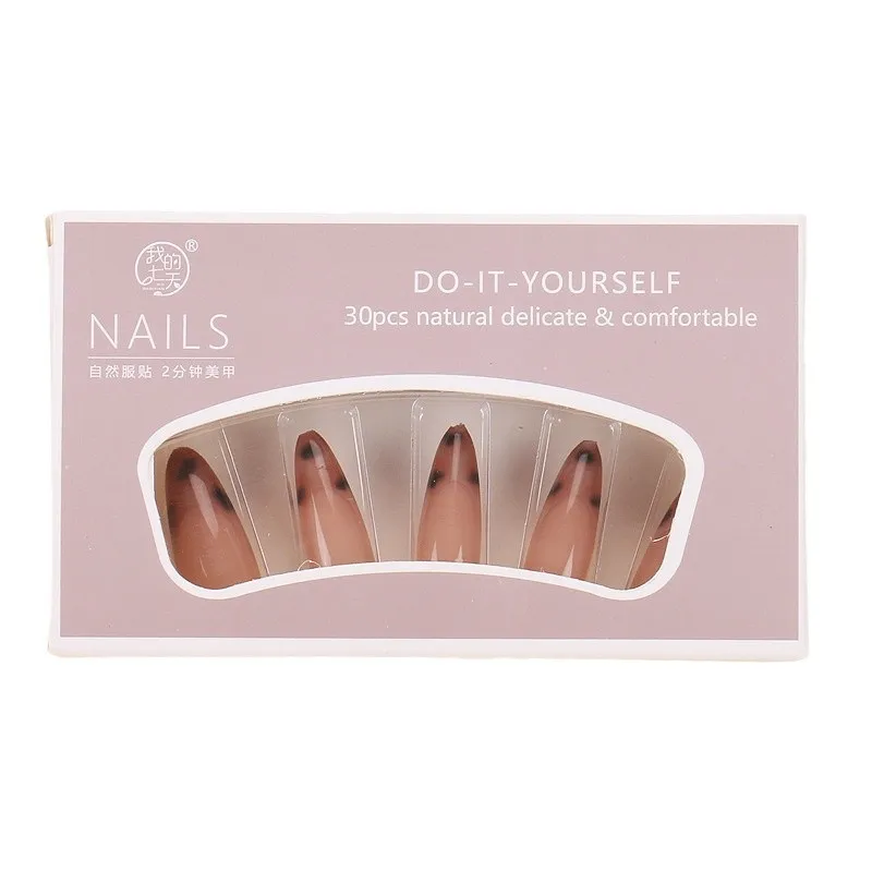 Premium fake nails autumn and winter French manicure tablets removable Spice girl pure desire nail sticker
Premium fake nails autumn and winter French manicure tablets removable Spice girl pure desire nail sticker
