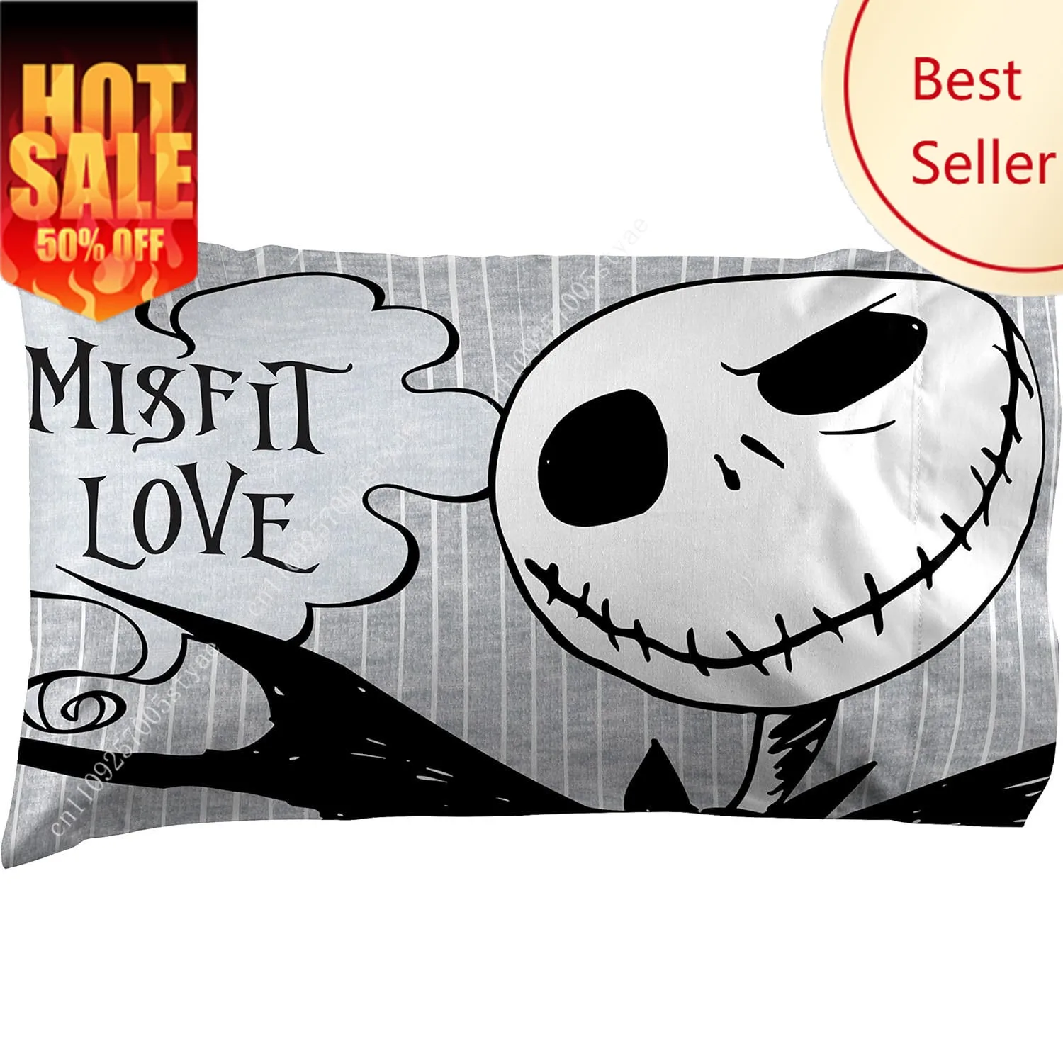 The Nightmare Before Christmas Pillowcase Disney Cartoon Decoration Child Holiday Party Boy Girl Gifts Custom Pillow Case Cover
The Nightmare Before Christmas Pillowcase Disney Cartoon Decoration Child Holiday Party Boy Girl Gifts Custom Pillow Case Cover