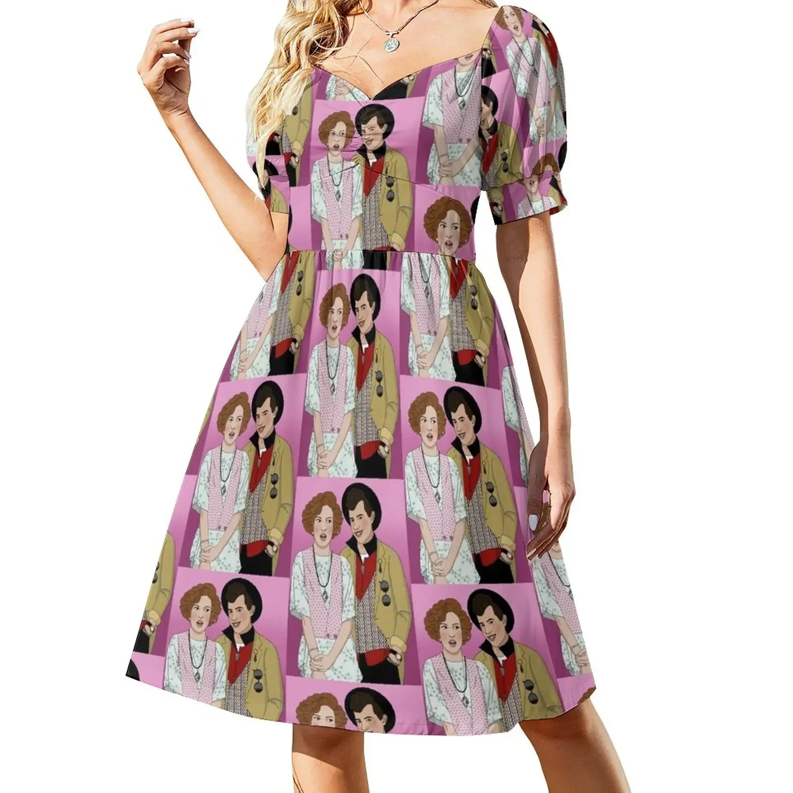 Pretty in Pink- Andie and Duckie Short-Sleeved Dress summer dresses womens 2025 elegant party dress for women 2025
Pretty in Pink- Andie and Duckie Short-Sleeved Dress summer dresses womens 2025 elegant party dress for women 2025