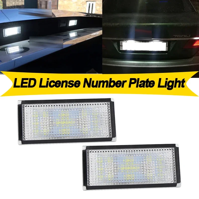 2PCS For BMW E66 E65 Saloon 2001 2002 2003 2004 2005 2006 2007 2008 White LED Number License Plate Lights White 12V
2PCS For BMW E66 E65 Saloon 2001 2002 2003 2004 2005 2006 2007 2008 White LED Number License Plate Lights White 12V