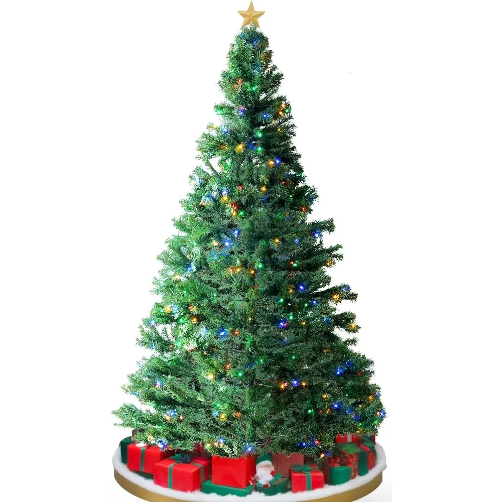 7.5ft Artificial Xmas Tree, Full Holiday with 550 Multi-Color LED Lights, 1346 Branch, Christmas Trees
7.5ft Artificial Xmas Tree, Full Holiday with 550 Multi-Color LED Lights, 1346 Branch, Christmas Trees