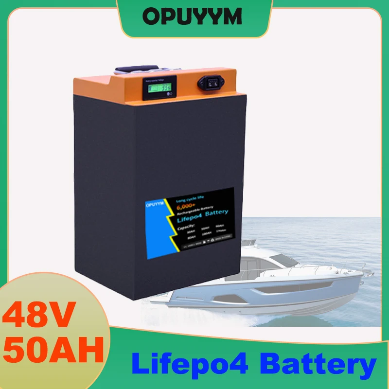 Customizable 48V 50AH LI-ION Lithium Battery 2500w-5000w Fit For Electric Vehicle Dinghy RV
Customizable 48V 50AH LI-ION Lithium Battery 2500w-5000w Fit For Electric Vehicle Dinghy RV