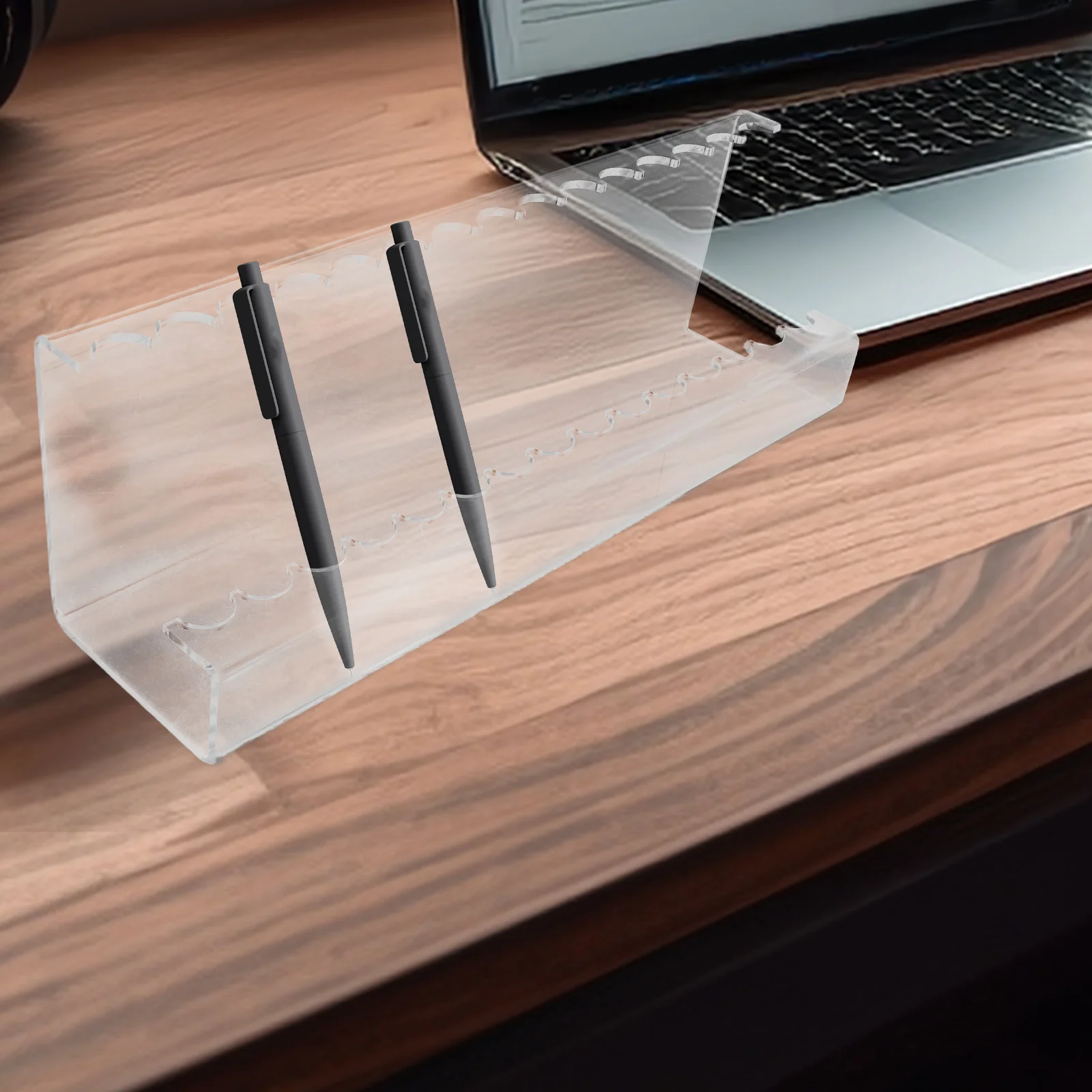 15-Slot Acrylic Pen Holder Transparent Desktop Stationery Organizer Box For Pens Markers Pencils Paint Brushes Transparent
15-Slot Acrylic Pen Holder Transparent Desktop Stationery Organizer Box For Pens Markers Pencils Paint Brushes Transparent