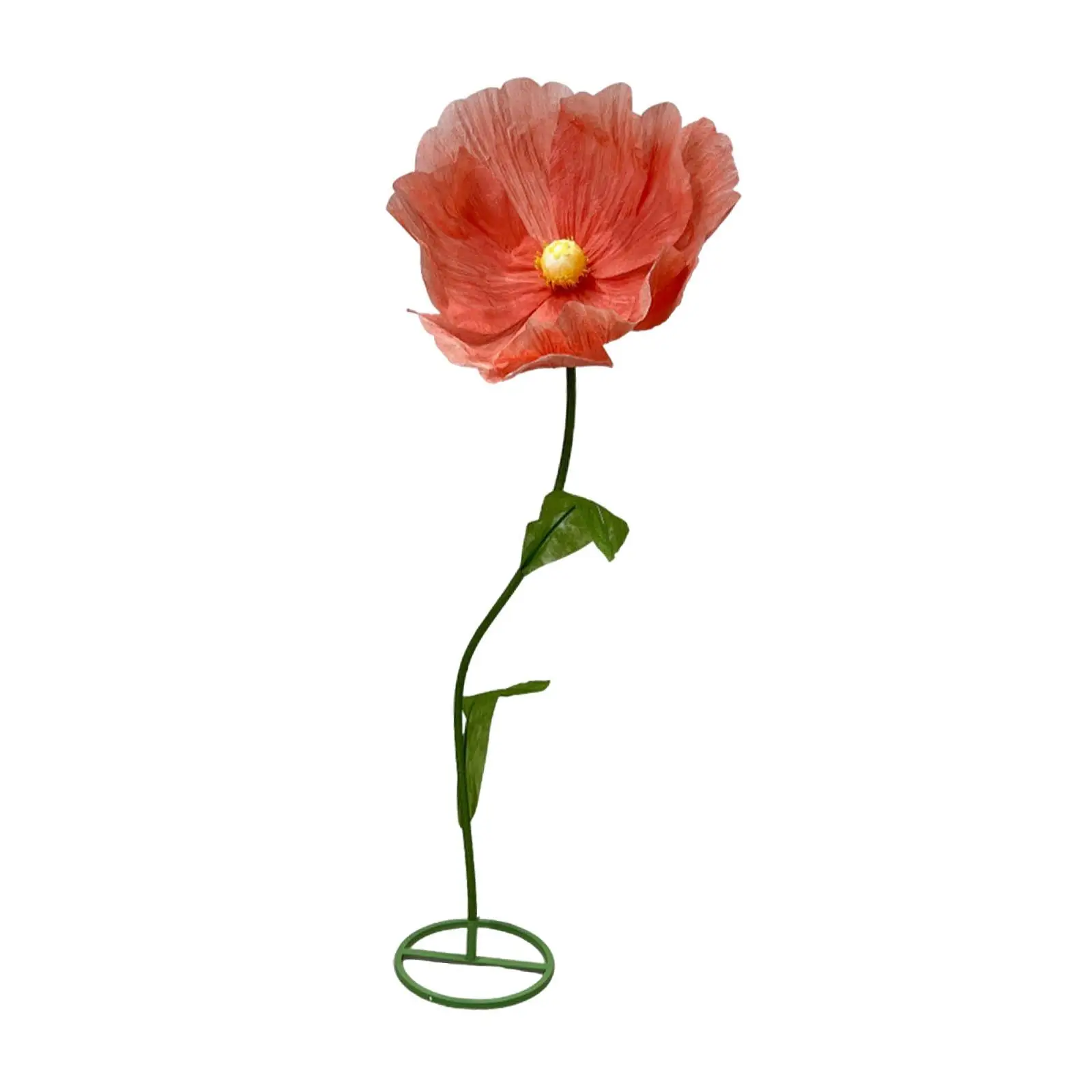 Huge Artificial Flower Handcrafted Paper Flower Height 1.7M Lifelike Wedding Giant Flower for Nursery Wall Living Room Decor
Huge Artificial Flower Handcrafted Paper Flower Height 1.7M Lifelike Wedding Giant Flower for Nursery Wall Living Room Decor