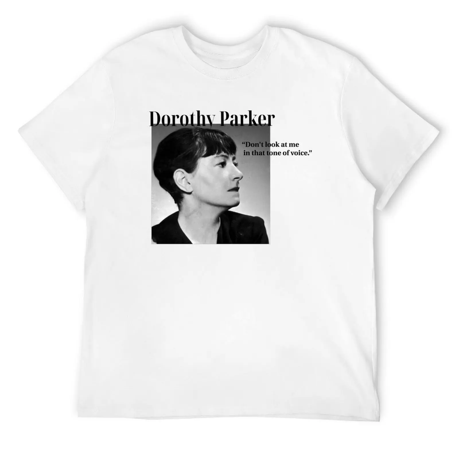 Dorothy Parker Portrait - On Tone T-Shirt shirts graphic man t shirt men clothings
Dorothy Parker Portrait - On Tone T-Shirt shirts graphic man t shirt men clothings