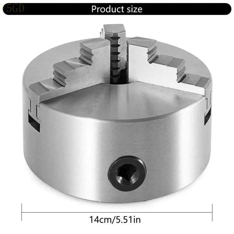 Y5GD Industrial 5Inch Lathes Chuck 3 Jaw Centering Chuck for Lathes, Robusts Iron with Wide Clamping Ranges
Y5GD Industrial 5Inch Lathes Chuck 3 Jaw Centering Chuck for Lathes, Robusts Iron with Wide Clamping Ranges