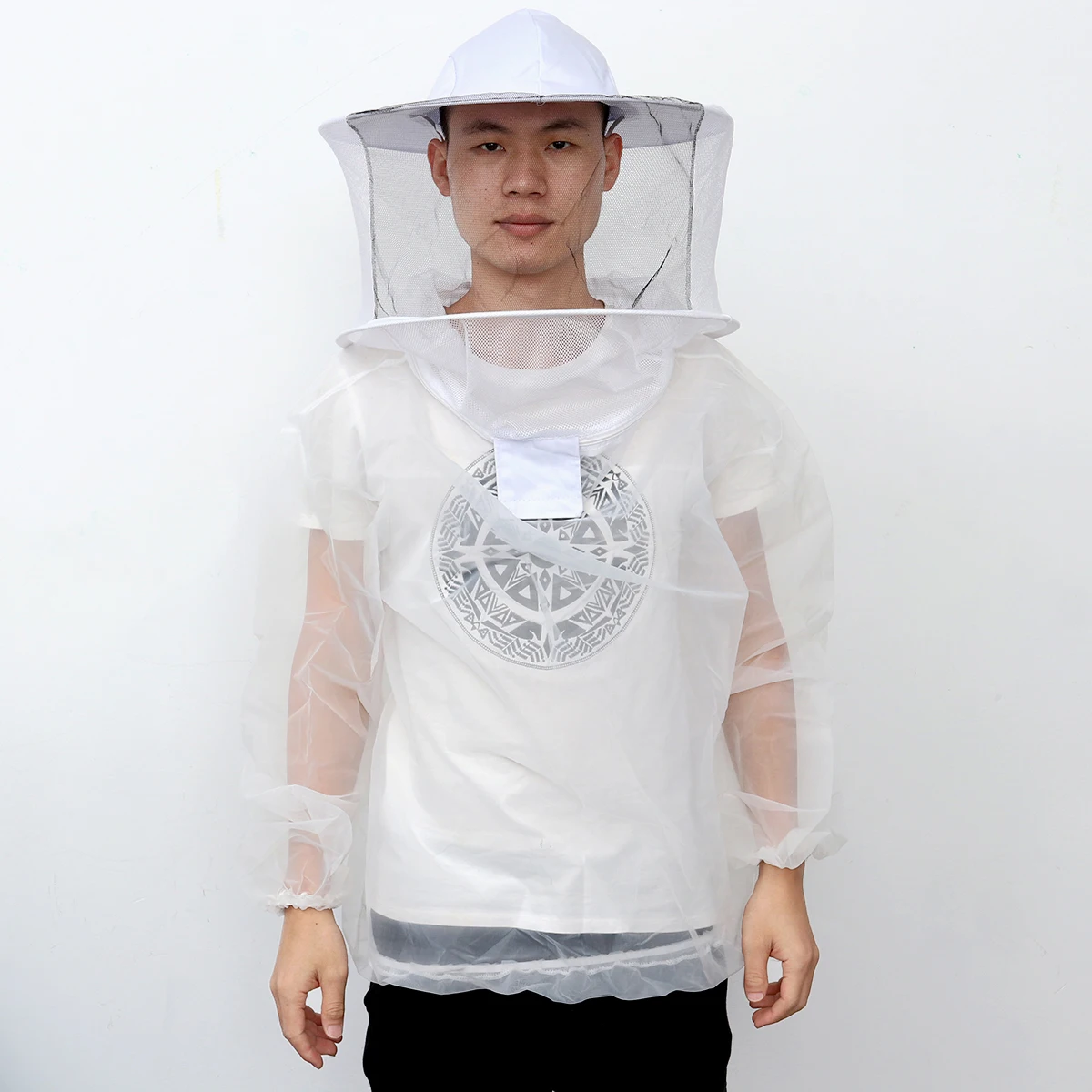 Breathable Beekeeping Protective Coat Round Cap Wider Vision Comfortable Supplies Accessories Gardening Beekeeper
Breathable Beekeeping Protective Coat Round Cap Wider Vision Comfortable Supplies Accessories Gardening Beekeeper