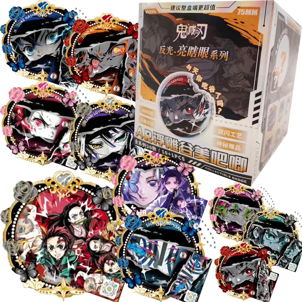 Demon Slayer Exquisite Creative Cards AR Badges Collection Rengoku Kyoujurou Akaza Fun Trend Anime Decoration Toy Gift ACG Goods
Demon Slayer Exquisite Creative Cards AR Badges Collection Rengoku Kyoujurou Akaza Fun Trend Anime Decoration Toy Gift ACG Goods