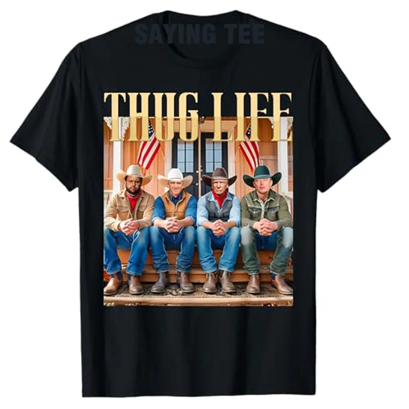 Thug Life Trump Vance Kennedy Elon T-Shirt Men's Fashion Clothing Short Sleeve Blouses Humor Funny Saying Tee Y2k Top Cool Gifts
Thug Life Trump Vance Kennedy Elon T-Shirt Men's Fashion Clothing Short Sleeve Blouses Humor Funny Saying Tee Y2k Top Cool Gifts