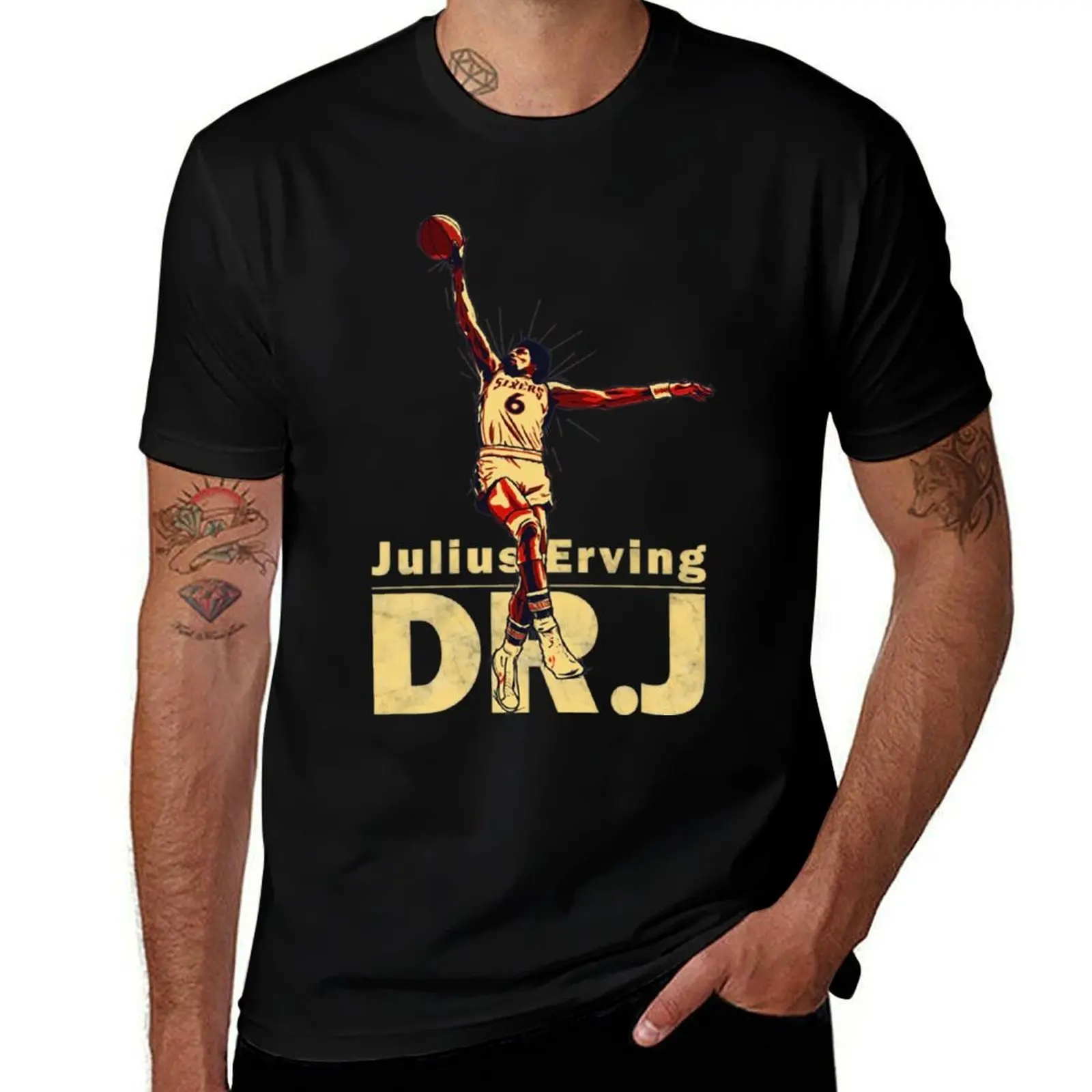 Julius Erving DR J Vintage T-Shirt man t shirt designer t shirt custom print t shirts for man cotton funny T-shirt
Julius Erving DR J Vintage T-Shirt man t shirt designer t shirt custom print t shirts for man cotton funny T-shirt