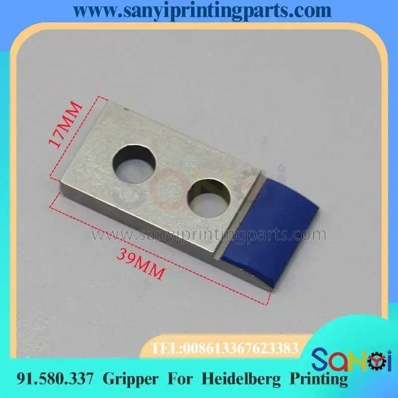 5 Piece 91.580.337 Gripper Size:39x17 MM For Heidelberg SM102 Printing Machine Parts
5 Piece 91.580.337 Gripper Size:39x17 MM For Heidelberg SM102 Printing Machine Parts