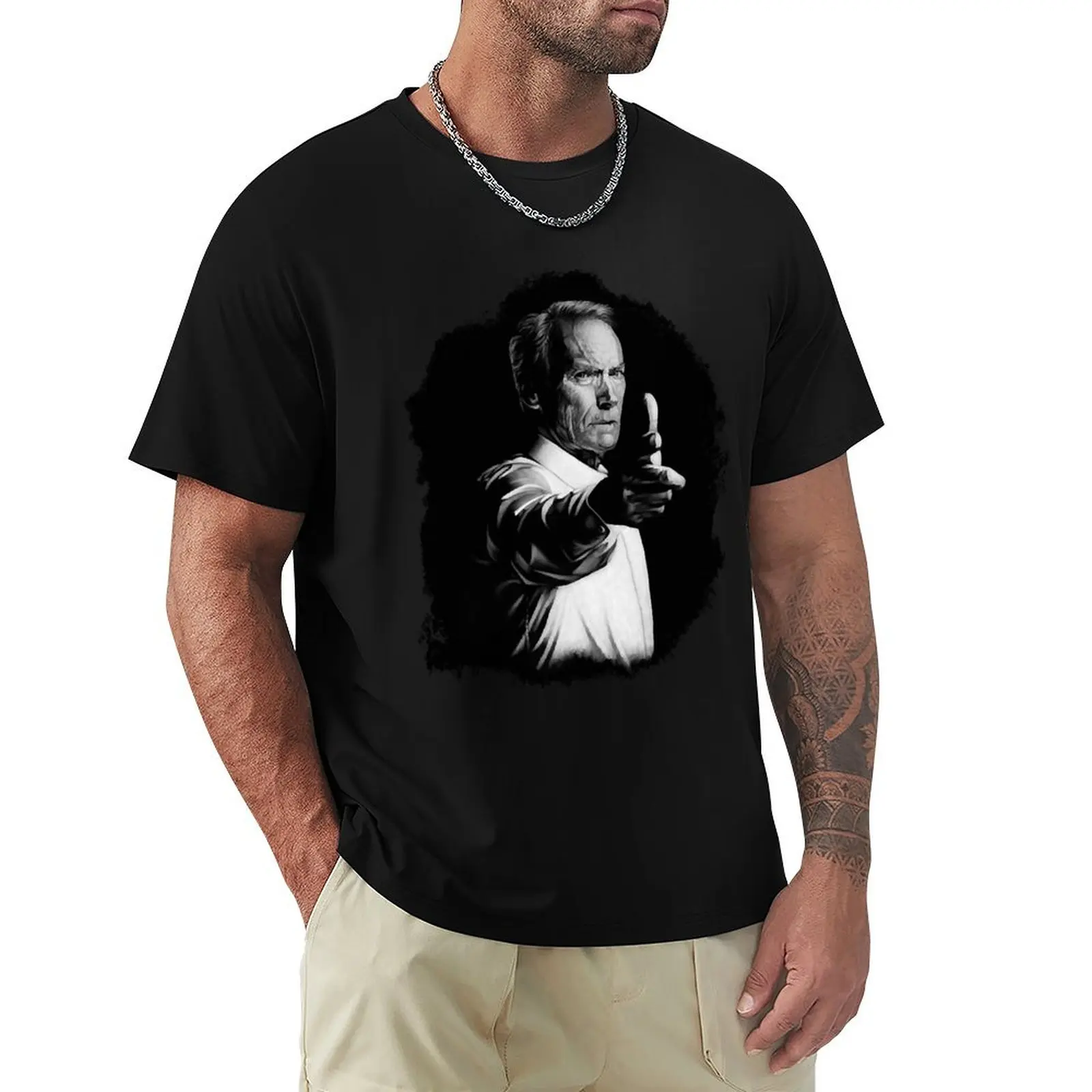 ClintEastwooddrawing T-Shirt korean fashion funny meme t-shirts graphic tee shirt tshirts personalised sweat shirts, men
ClintEastwooddrawing T-Shirt korean fashion funny meme t-shirts graphic tee shirt tshirts personalised sweat shirts, men