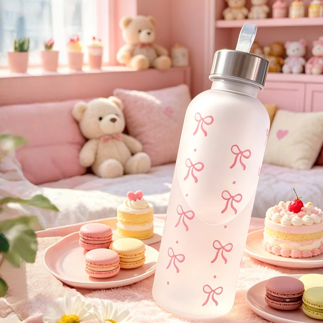 Heart, Bowknot, Daisy High-End Frosted Pattern Water Cup, Fresh Style, Cute, Perfect for Gift Giving, Sports Water Bottle
Heart, Bowknot, Daisy High-End Frosted Pattern Water Cup, Fresh Style, Cute, Perfect for Gift Giving, Sports Water Bottle