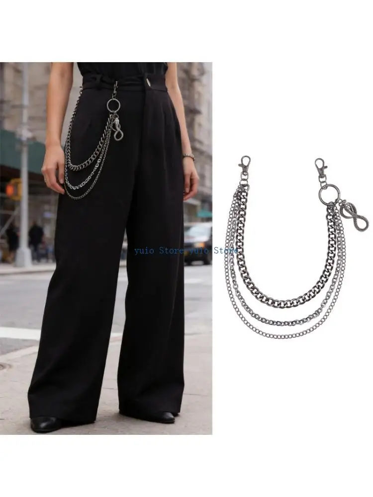 X7XB Elegant Snake Charm Pants Chain with Multilayered Design for Various Clothing
X7XB Elegant Snake Charm Pants Chain with Multilayered Design for Various Clothing
