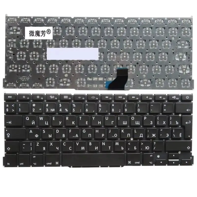 RU Black New FOR Apple For macbook pro A1502 ME864 ME865 ME866 Laptop Keyboard Russian
RU Black New FOR Apple For macbook pro A1502 ME864 ME865 ME866 Laptop Keyboard Russian
