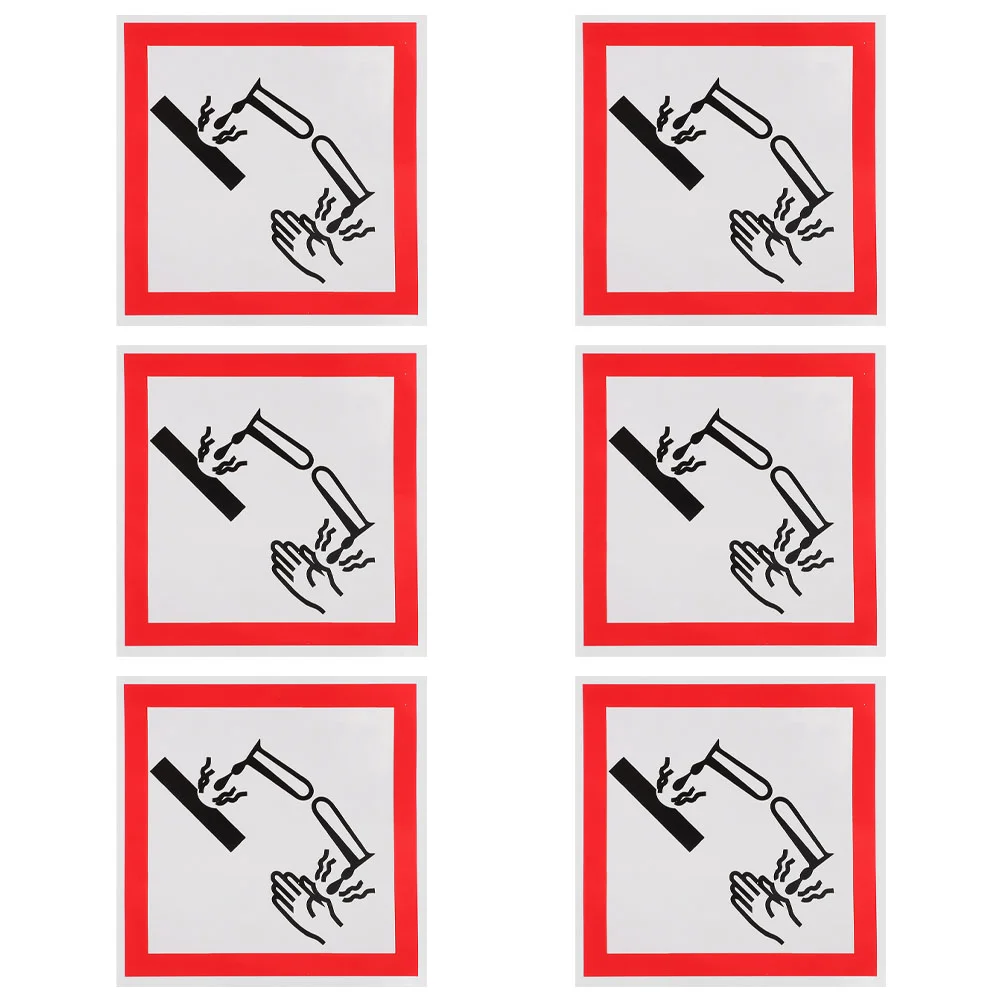 6pcs Safety Label for Hazmat Corrosive Material Labels Decals Self Adhesive Warning Sign Corrosive Safety Sign Sticker Decals
6pcs Safety Label for Hazmat Corrosive Material Labels Decals Self Adhesive Warning Sign Corrosive Safety Sign Sticker Decals