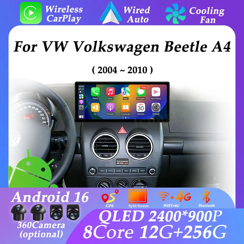 UItra-thin Screen Multimedia Player GPS Navi for VW Volkswagen Beetle A4 2004-2010 Split Screen Carplay Auto Head Unit DSP WIFI
UItra-thin Screen Multimedia Player GPS Navi for VW Volkswagen Beetle A4 2004-2010 Split Screen Carplay Auto Head Unit DSP WIFI