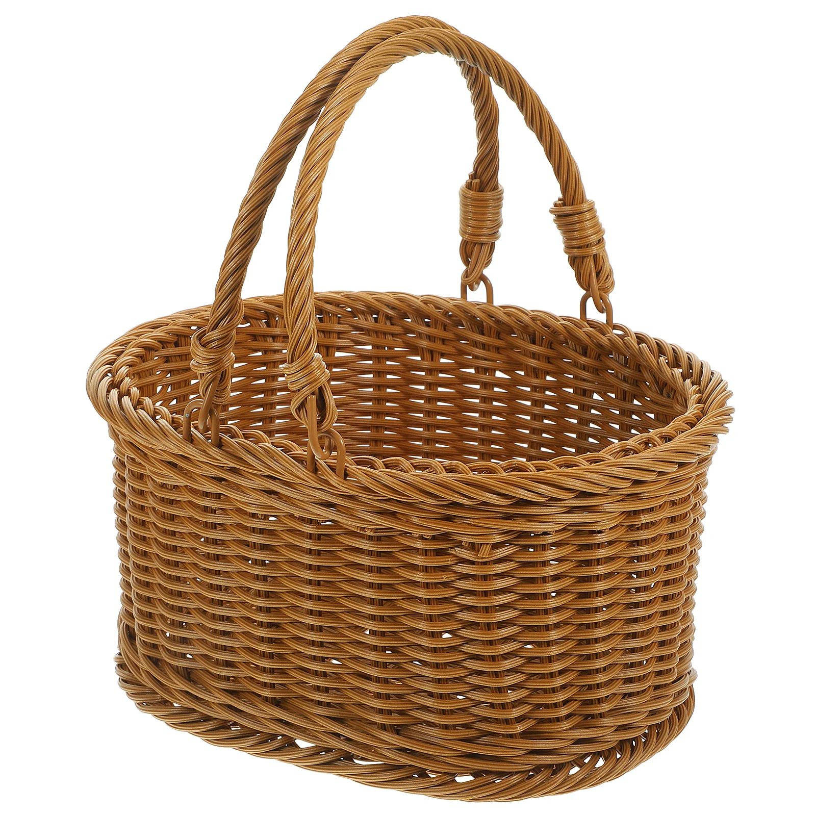 Hand Woven Picnic Vintage Storage Basket For Fruit Bread Snacks Outdoor Party Wedding Rustic Woven Basket
Hand Woven Picnic Vintage Storage Basket For Fruit Bread Snacks Outdoor Party Wedding Rustic Woven Basket