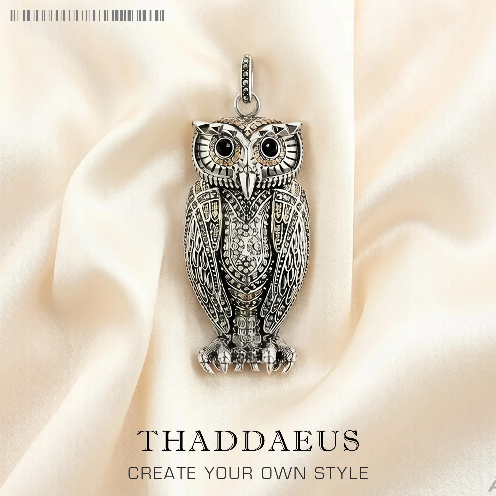 Pendant Owl,Brand New Fashion Trendy Jewelry Europe 925 Sterling Silver Accessories Cute Soul Gift For Woman
Pendant Owl,Brand New Fashion Trendy Jewelry Europe 925 Sterling Silver Accessories Cute Soul Gift For Woman