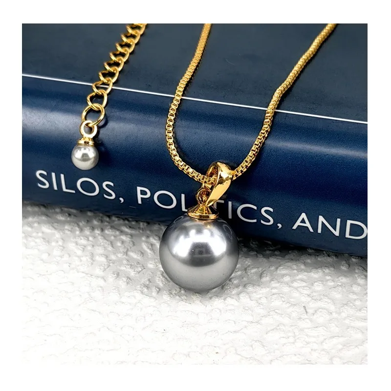 Shijia Pearl Necklace Designer Temperament Bamboo Chain Versatile Pendant Fashion Clavicle Chain Foreign Trade
Shijia Pearl Necklace Designer Temperament Bamboo Chain Versatile Pendant Fashion Clavicle Chain Foreign Trade