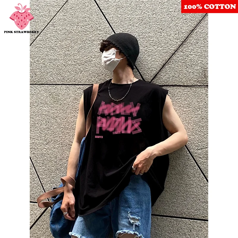 American Street Hip-hop Vest T-shirt Summer 2025 New Sport Fitness Swimming Running Shirt Sleeveless Vest Quick Dry Y2k Top Men
American Street Hip-hop Vest T-shirt Summer 2025 New Sport Fitness Swimming Running Shirt Sleeveless Vest Quick Dry Y2k Top Men
