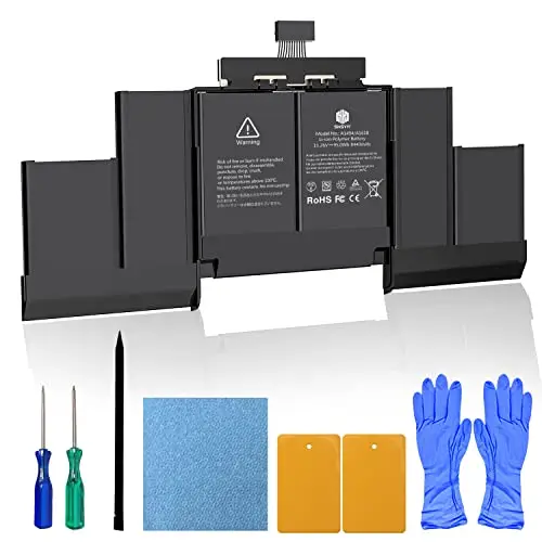 Damaite 7.55V 40.02Wh A1527 A1705 MacBook Laptop Battery For MacBook 12 Inch Retina A1534 (Early 2015, Early 2016, Mid 2017)
Damaite 7.55V 40.02Wh A1527 A1705 MacBook Laptop Battery For MacBook 12 Inch Retina A1534 (Early 2015, Early 2016, Mid 2017)