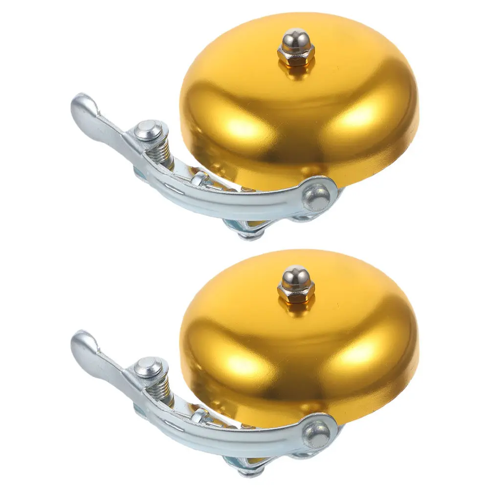 2Pcs Aluminum Alloy Bicycle Bell Vintage Style Loud Clear Ringing Sound for Mountain Bike Road Bike Scooter Cycling Safety
2Pcs Aluminum Alloy Bicycle Bell Vintage Style Loud Clear Ringing Sound for Mountain Bike Road Bike Scooter Cycling Safety