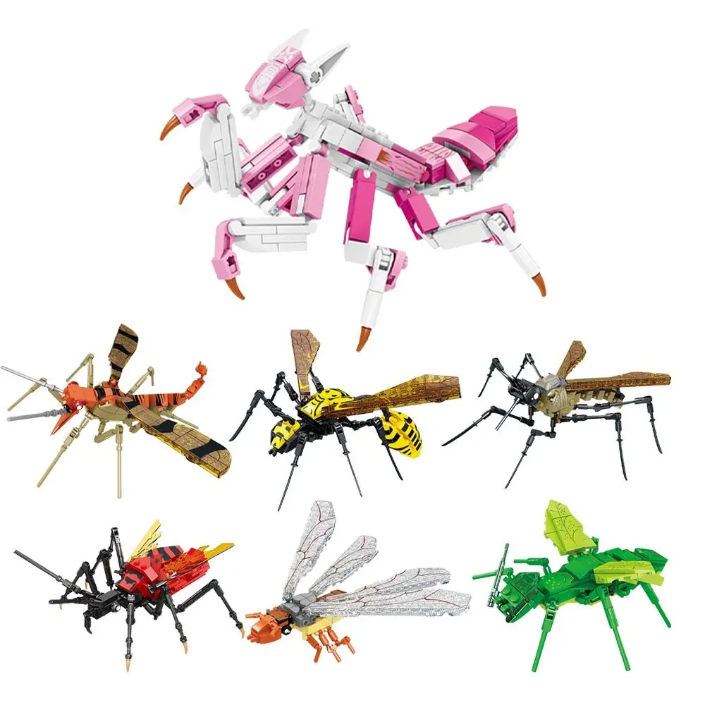 New Insect Collection Model Toy Orchid Mantis Termite Bee Building Blocks Desktop Ornaments Assembly Model Home Decor
New Insect Collection Model Toy Orchid Mantis Termite Bee Building Blocks Desktop Ornaments Assembly Model Home Decor
