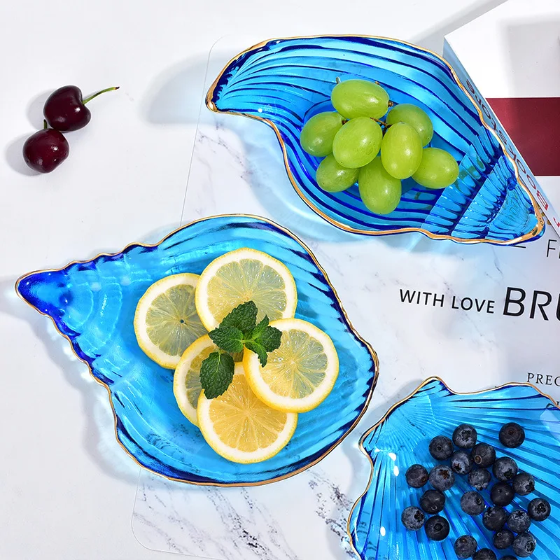 Creative Glass Snack Plate Fruit Salad Plate Household Plate Dried Fruit Plate Nordic Style Dessert Plate Sea Shell Plate
Creative Glass Snack Plate Fruit Salad Plate Household Plate Dried Fruit Plate Nordic Style Dessert Plate Sea Shell Plate