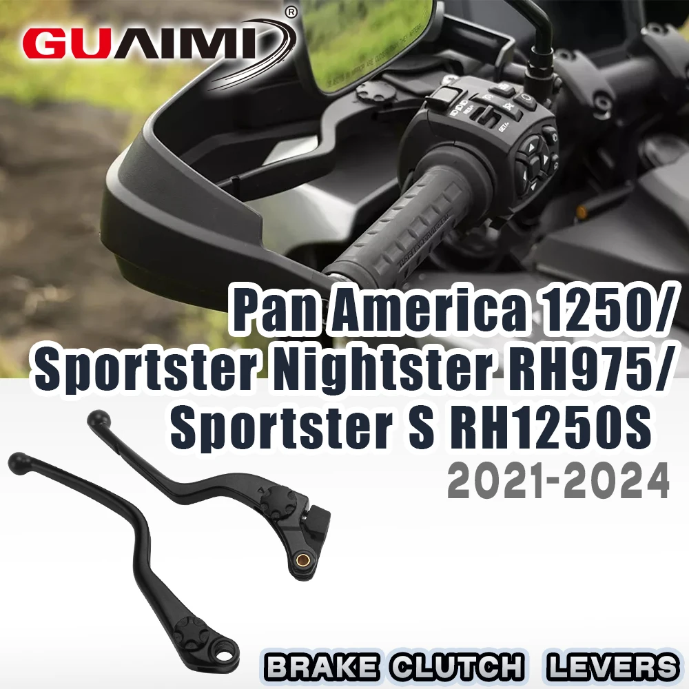 Рычаги тормозной муфты мотоцикла для Harley Nightster 975 RH975 Pan America 1250 RA1250 S Sportster 1250 RH1250S 2022 2023 2024 
Рычаги тормозной муфты мотоцикла для Harley Nightster 975 RH975 Pan America 1250 RA1250 S Sportster 1250 RH1250S 2022 2023 2024