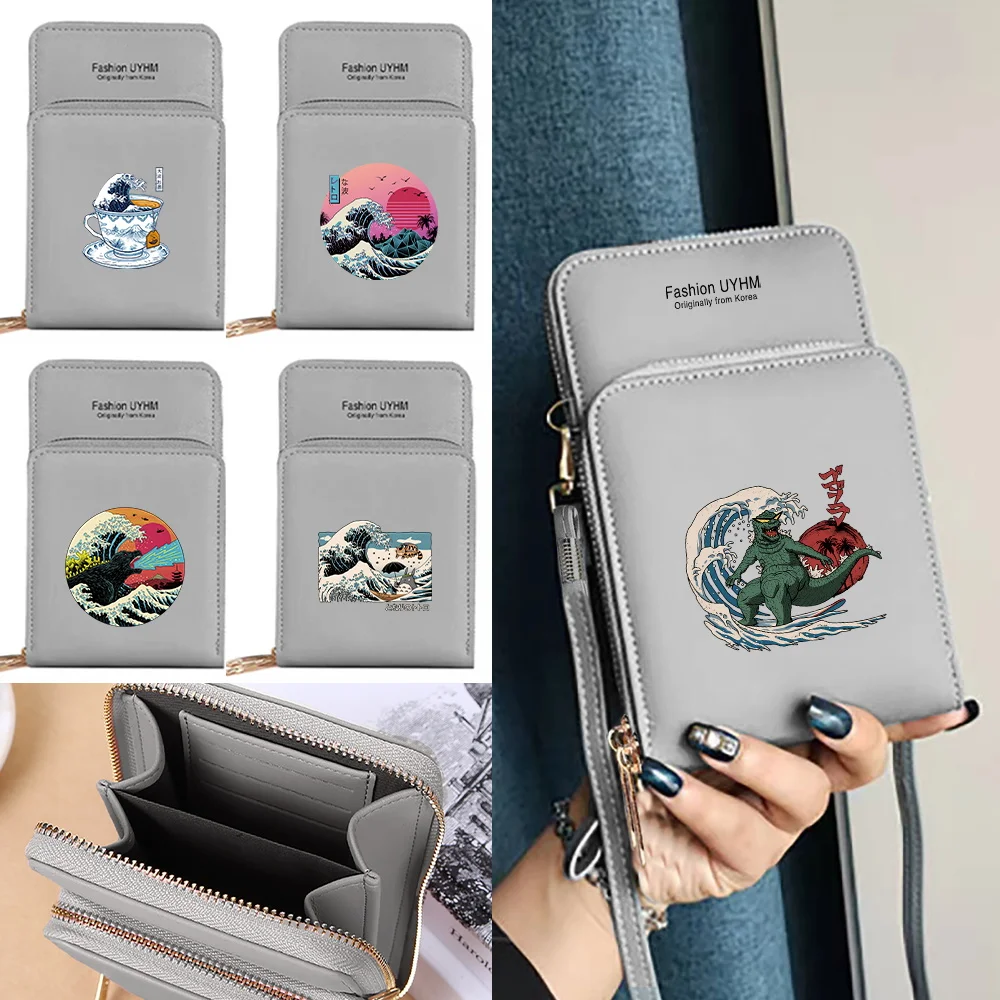 Practical Compact Crossbody Purse Wave Print with Slim Silhouette for Storing Essentials While Keeping Phone Accessible Unisex
Practical Compact Crossbody Purse Wave Print with Slim Silhouette for Storing Essentials While Keeping Phone Accessible Unisex