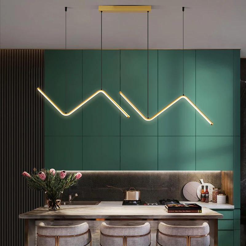 Nordic Gold Line LED Chandelier Minimalist Design for Living Room Kitchen island Creative Art ceiling Suspension Light Fixtures
Nordic Gold Line LED Chandelier Minimalist Design for Living Room Kitchen island Creative Art ceiling Suspension Light Fixtures