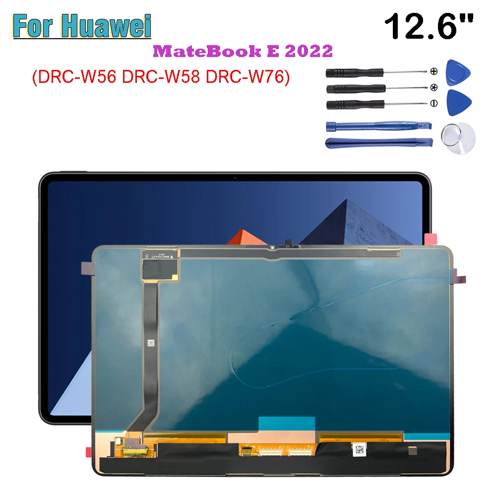 12.6" NEW LCD Display For Huawei MateBook E 2022 DRC-W56 DRC-W58 DRC-W76 LCD Display Touch Screen Digitizer Assembly Replacement
12.6" NEW LCD Display For Huawei MateBook E 2022 DRC-W56 DRC-W58 DRC-W76 LCD Display Touch Screen Digitizer Assembly Replacement