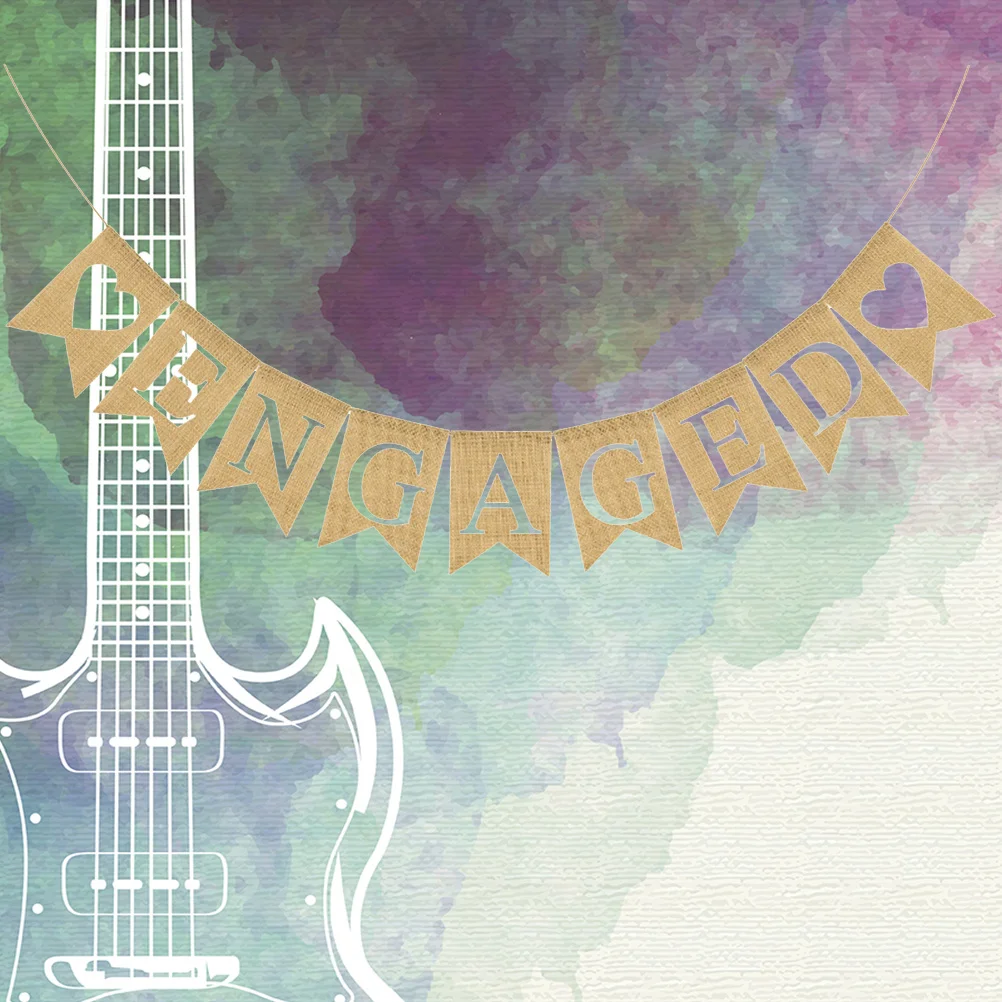 Engaged Letter Swallowtail Flag Linen Bunting Wedding Banner Party Decoration Rustic Wedding Banquet Decor Love Theme
Engaged Letter Swallowtail Flag Linen Bunting Wedding Banner Party Decoration Rustic Wedding Banquet Decor Love Theme