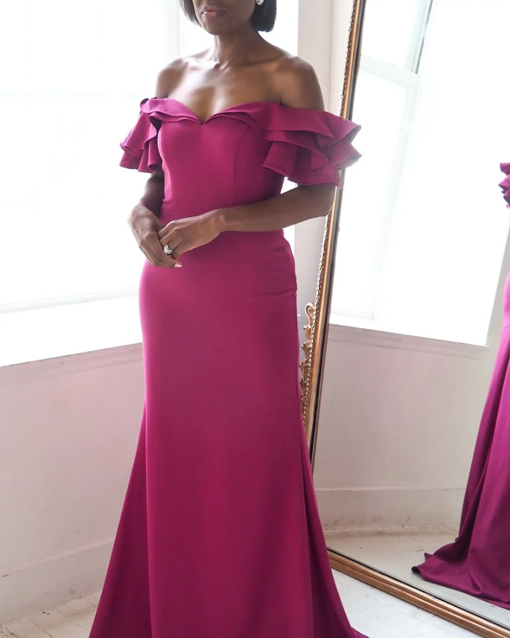 Customized Fashion Formal Pleat Ruched Mermaid Off-the-shoulder Long Dresses Bespoke Occasion Dresses Sizes Available Exquisite
Customized Fashion Formal Pleat Ruched Mermaid Off-the-shoulder Long Dresses Bespoke Occasion Dresses Sizes Available Exquisite