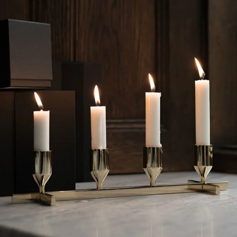 Nordic light luxury gold candle holder, hotel homestay home living room bedroom study tabletop ornament
Nordic light luxury gold candle holder, hotel homestay home living room bedroom study tabletop ornament